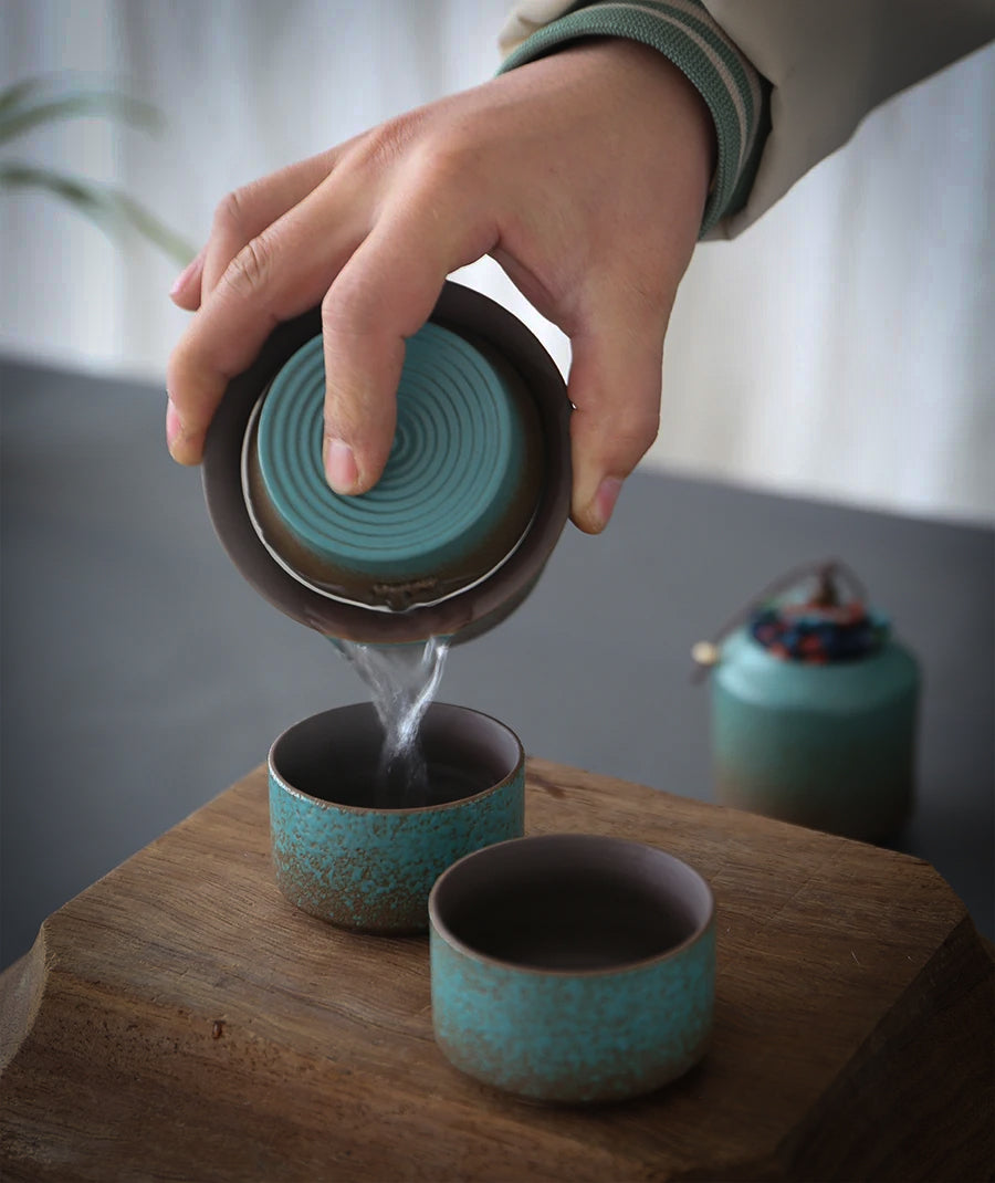 Jing Ya Earthy Tea Set