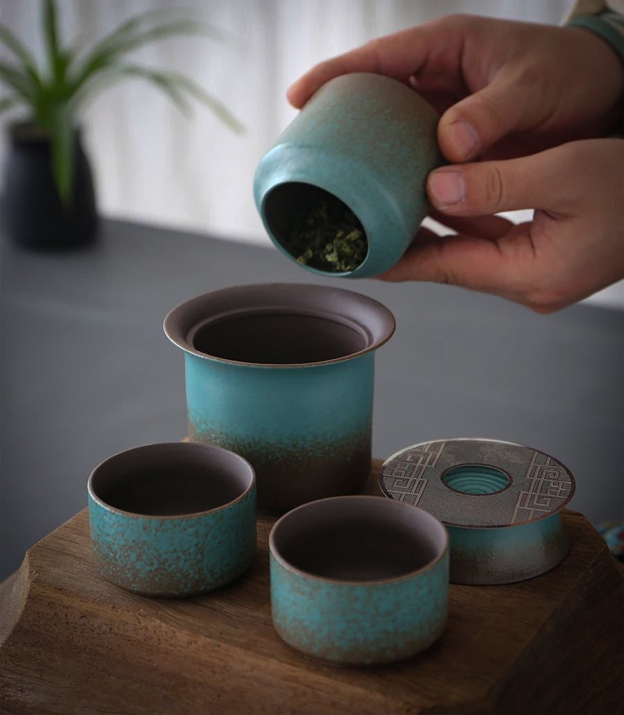 Jing Ya Earthy Tea Set