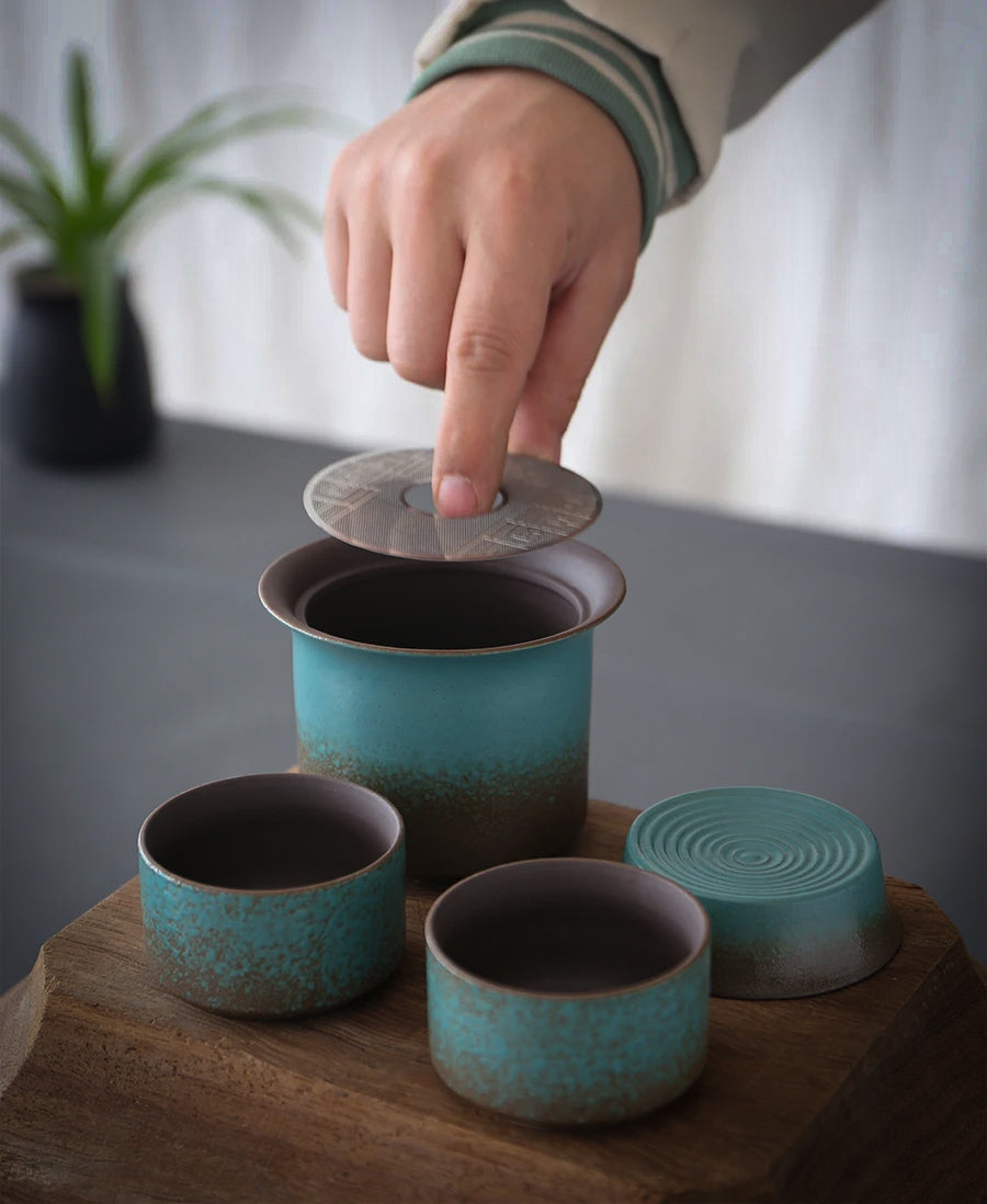 Jing Ya Earthy Tea Set