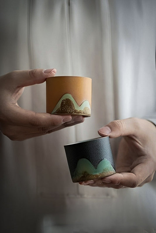 Jing Shan Yin Handcrafted Tea Cup