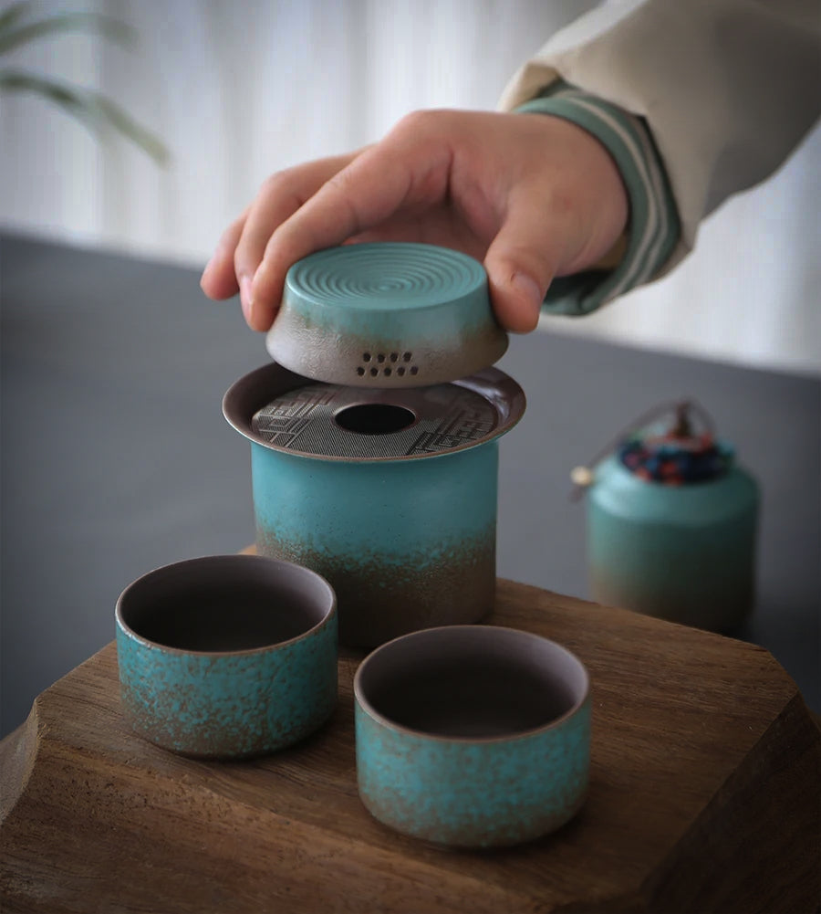 Jing Ya Earthy Tea Set