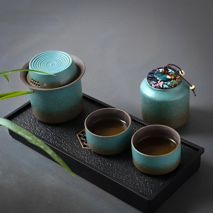 Jing Ya Earthy Tea Set